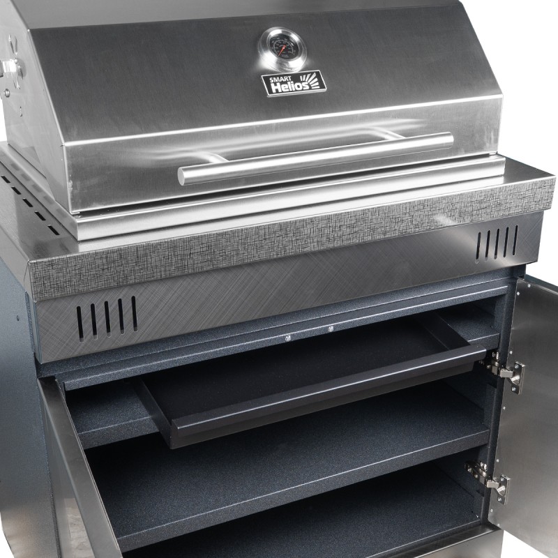 Шкаф Helios Smart мангал-термо 900 цв.Штрих (HS-PL-SHMT900С1) Premium Line