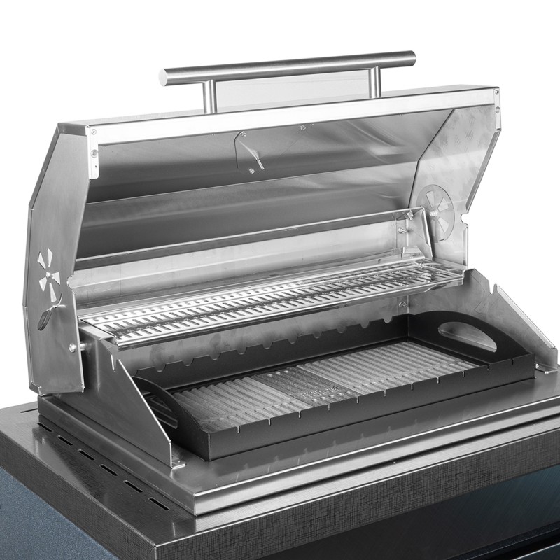 Шкаф Helios Smart мангал-термо 900 цв.Штрих (HS-PL-SHMT900С1) Premium Line