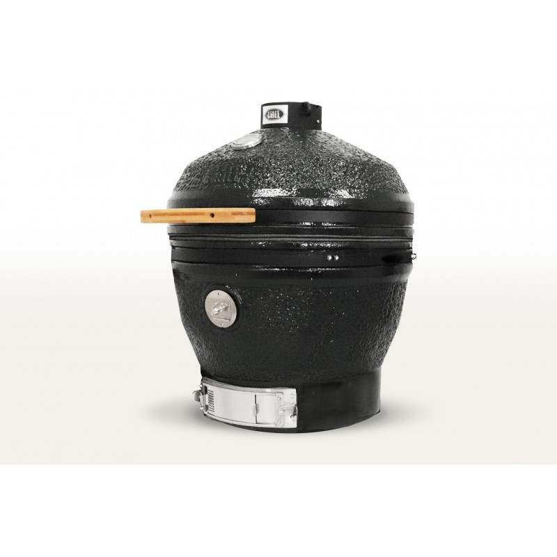 Керамический гриль-барбекю Start Grill CFG Chef черный 61 см/24 дюйма в комплекте с модулем для гриля со столиками