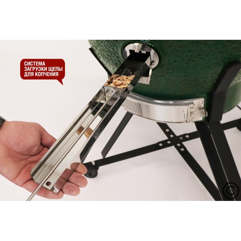 Керамический гриль Start Grill SG24 Pro CFG 61 см/24 дюйма (зеленый)