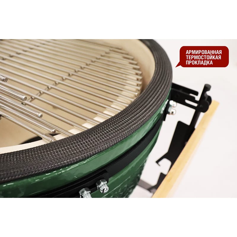 Керамический гриль Start Grill SG24 Pro CFG 61 см/24 дюйма (зеленый)