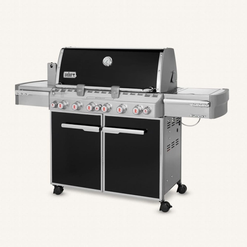 Газовый гриль Weber Summit E-670 GBS черный