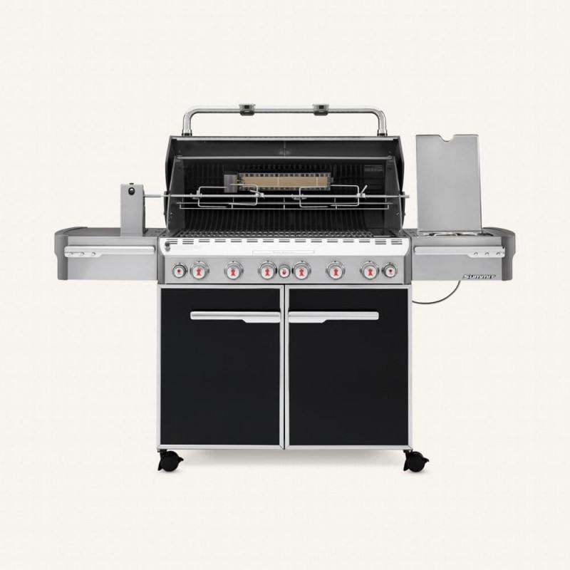 Газовый гриль Weber Summit E-670 GBS черный