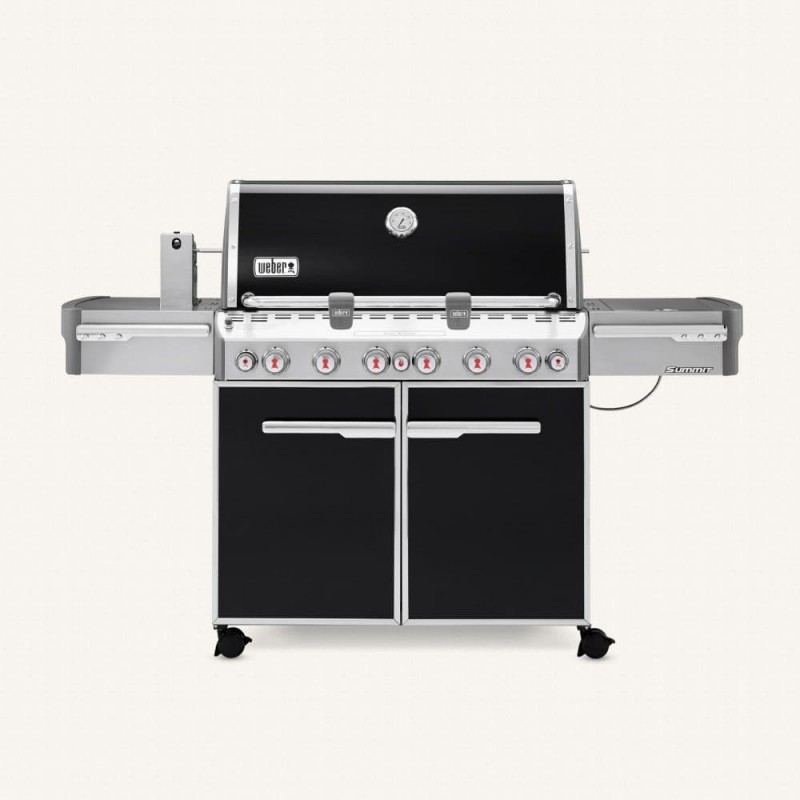Газовый гриль Weber Summit E-670 GBS черный