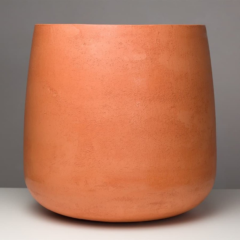 Кашпо Concretika COLONNA RED CLAY