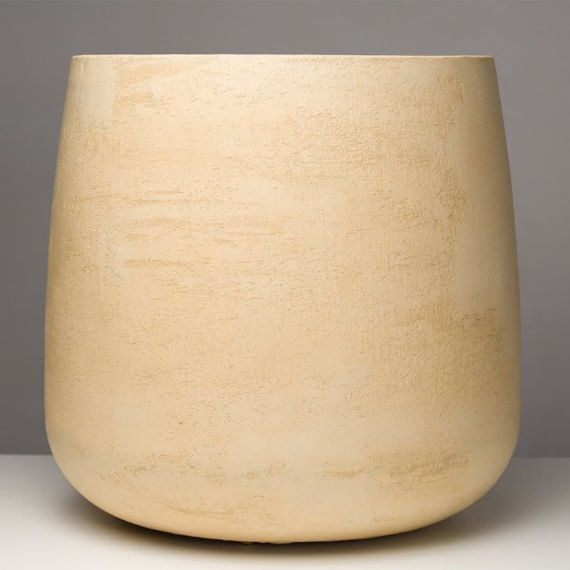 Вазон Concretika CYLINDER LEMON CLAY