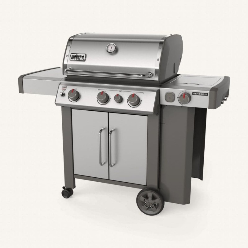 Газовый гриль Weber Genesis II SP-335 GBS нержавеющая сталь