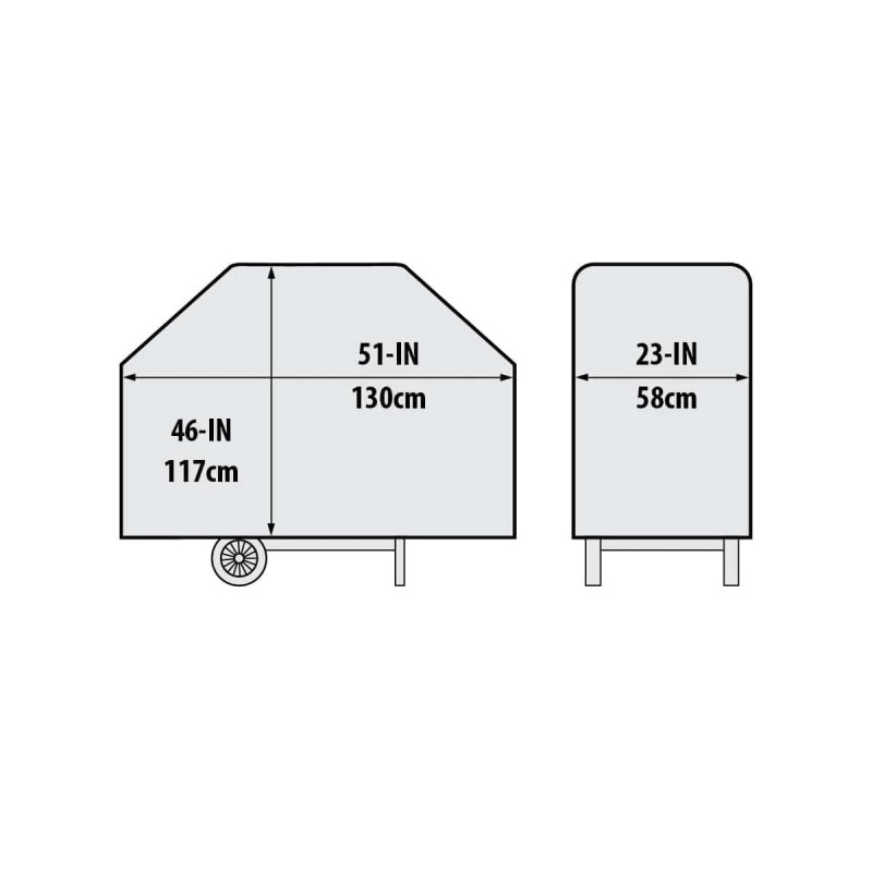 Чехол Broil King сверхпрочный для гриля Baron 300, Monarch 300, Royal 300