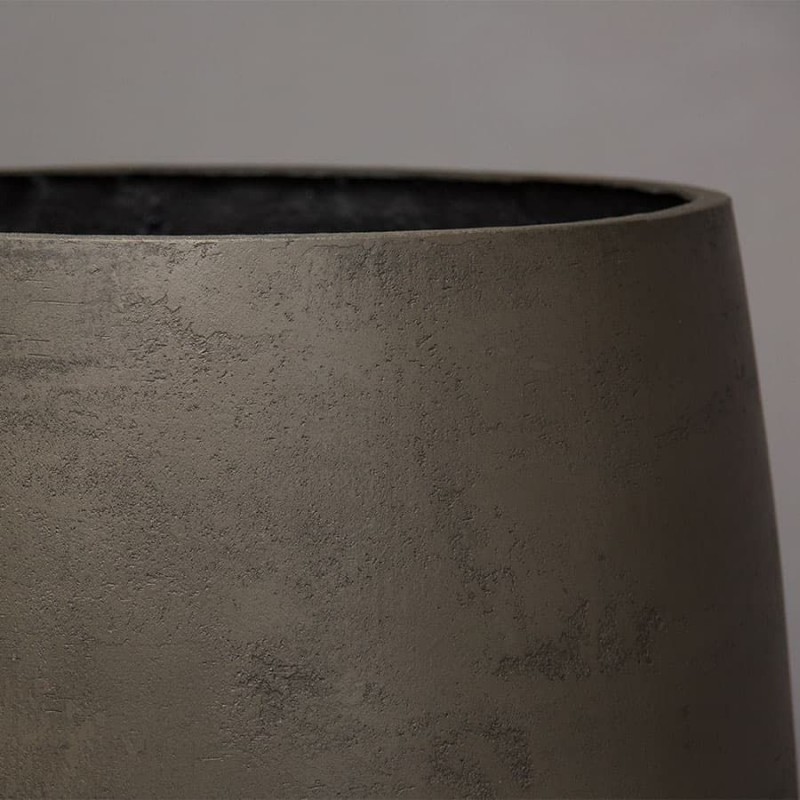 Вазон Concretika CRATER SMOKEY GREY