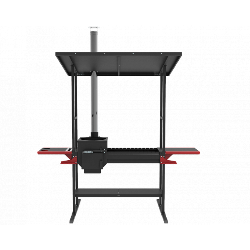Печь-мангал Grillver Искандер 360 Инклайн