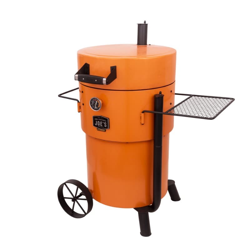 Коптильня Oklahoma Joe's Drum Bronco Pro оранжевая