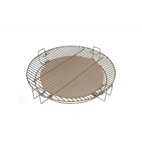 Набор многоуровневых стальных решеток для гриля Green Kamado XL, 6 частей