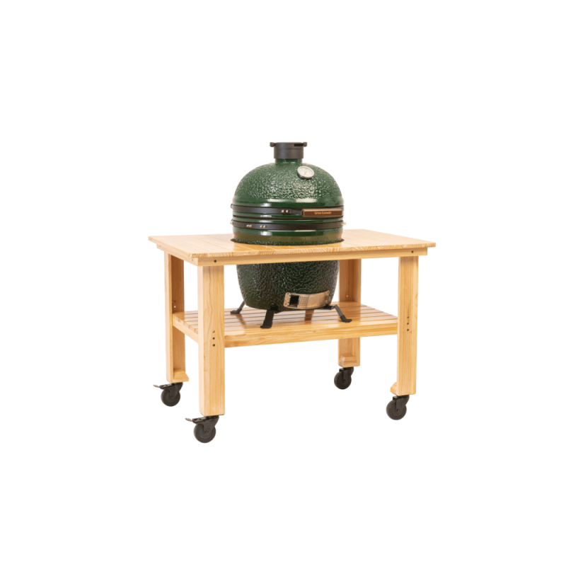Стол деревянный для гриля Green Kamado L