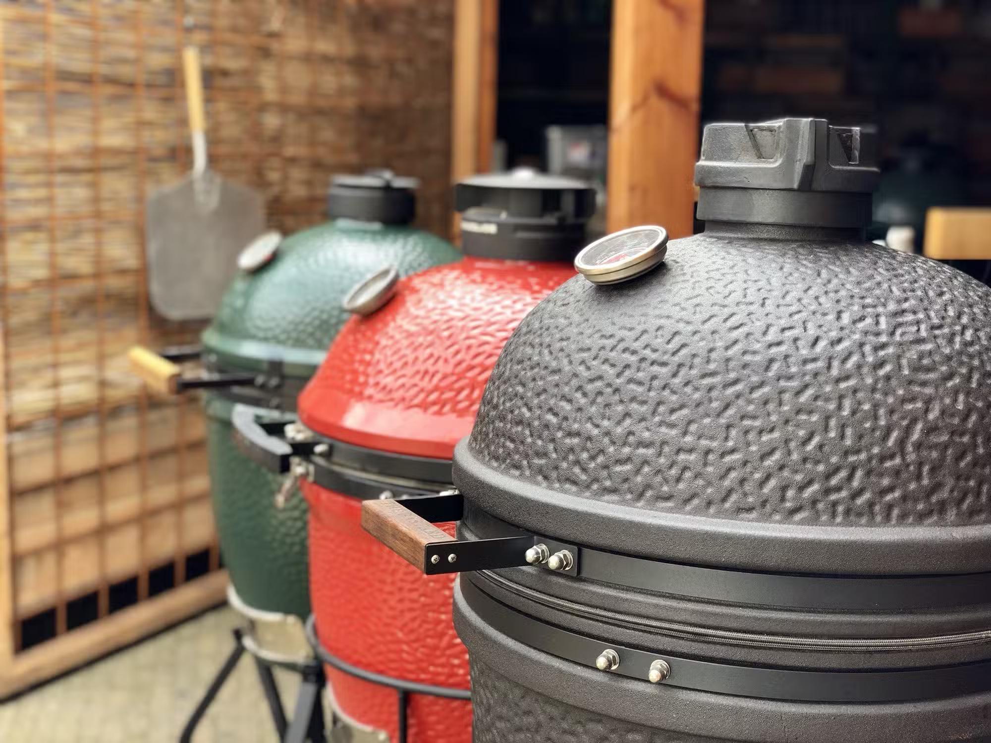 Обзор на керамические грили: Kamado Joe и Big Green Egg