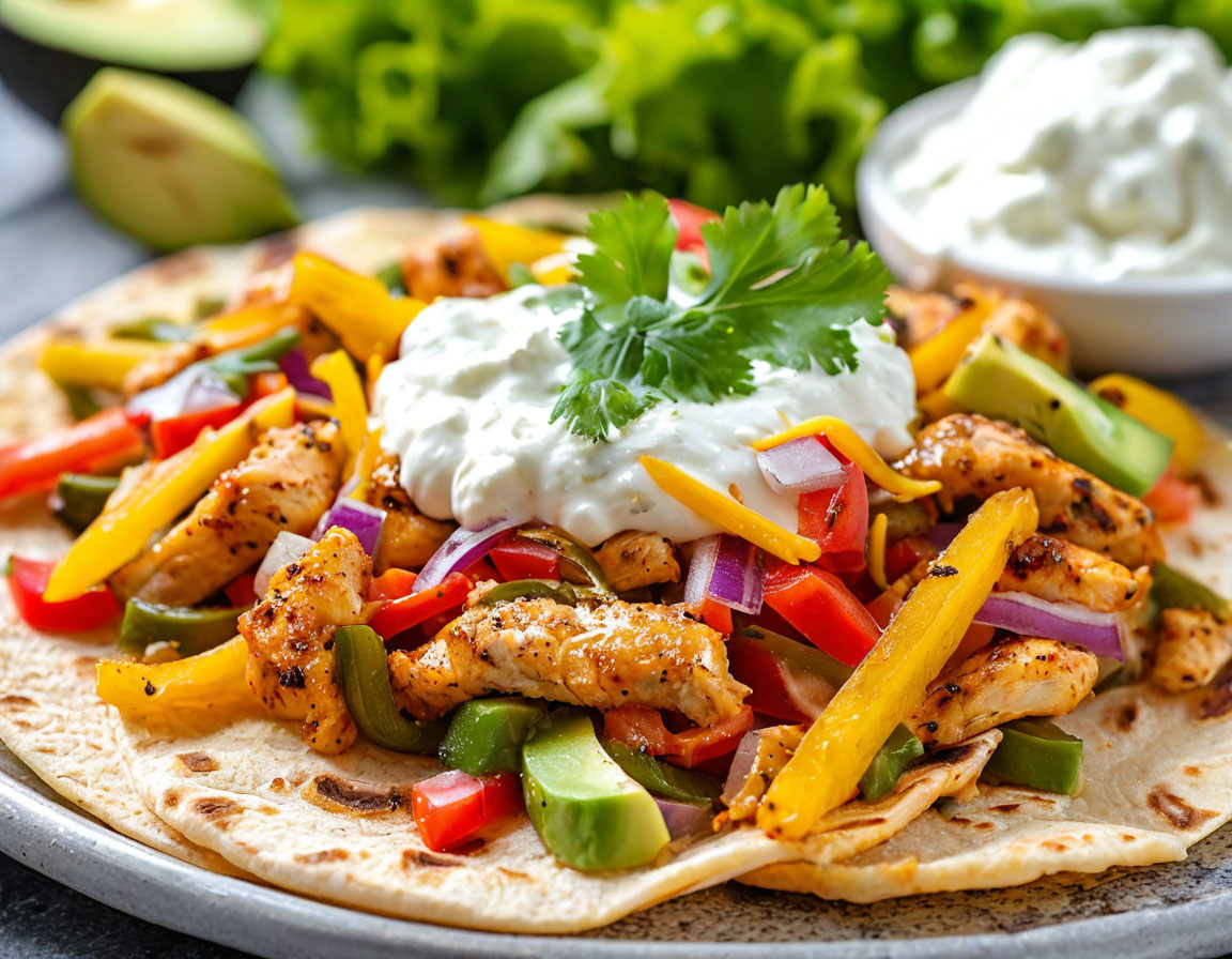Куриные фахитас на гриле: как приготовить вкусное и легкое блюдо